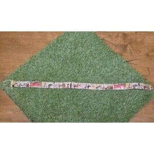 VTG Chicago Tribune Dondi Comic Strip Belt 33” Long 1.5" Wide W/ Clear Buckle